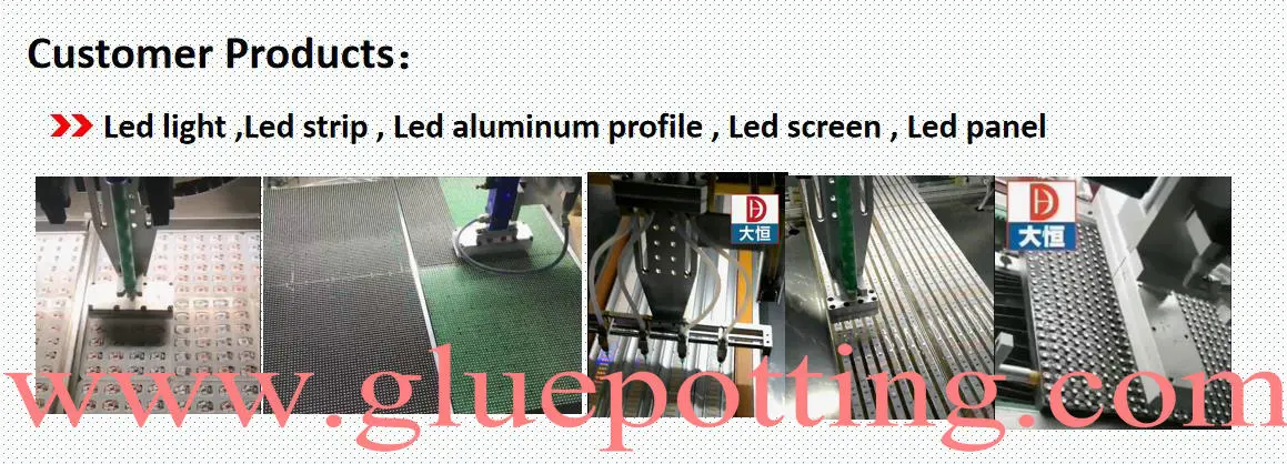 Robot de distribución de adhesivos para compuestos de macetación a alta temperatura 13