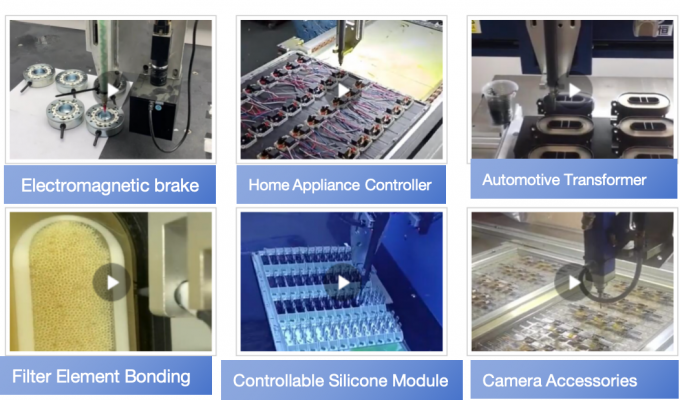 CCD de alta precisión Componente AB inteligente Máquina automática de distribución de pegamento visual 2