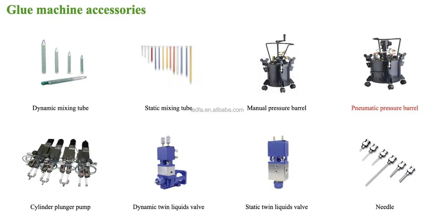 Dispensador de resina epoxi compacto para piezas automáticas 9