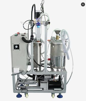 Dispensador de pegamento programable para mezclar y distribuir de manera consistente