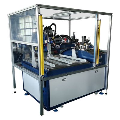 3 Ejes Máquina de colocación automática de adhesivo Ab Instalación vertical Tipo de accionamiento eléctrico
